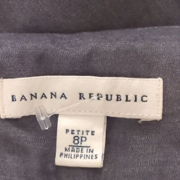 Banana Republic Gray Ankle Pants with Straight Leg - Picture 6 of 7